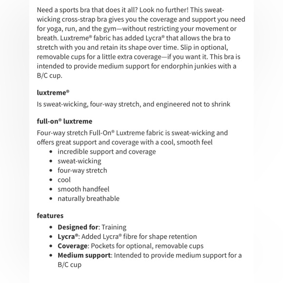 LULULEMON/Energy Sports Bra-8 - Picture 14 of 14